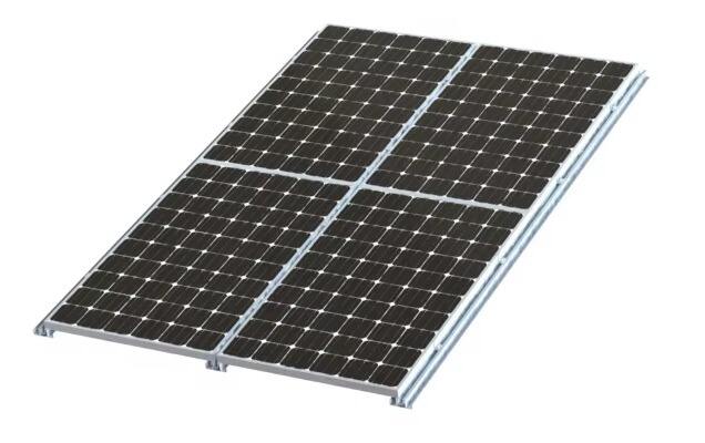 Transparent Waterproof Solar Mount Integrated Photovoltaic Solar Panel Frame Mounting Solar Structure Solar Bipv Bracket details