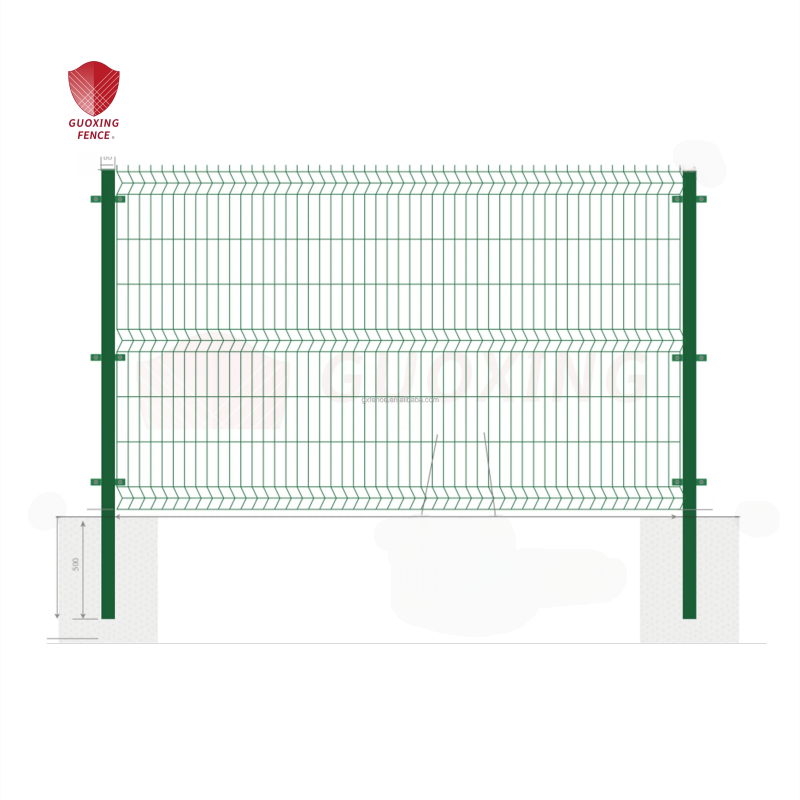 3D溶接メッシュフェンス－1.53×2.5m