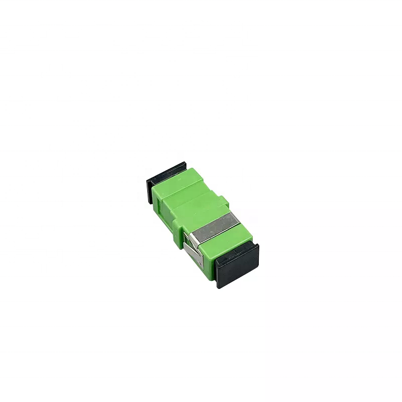 SC APC Single mode Simplex Fiber Adapter