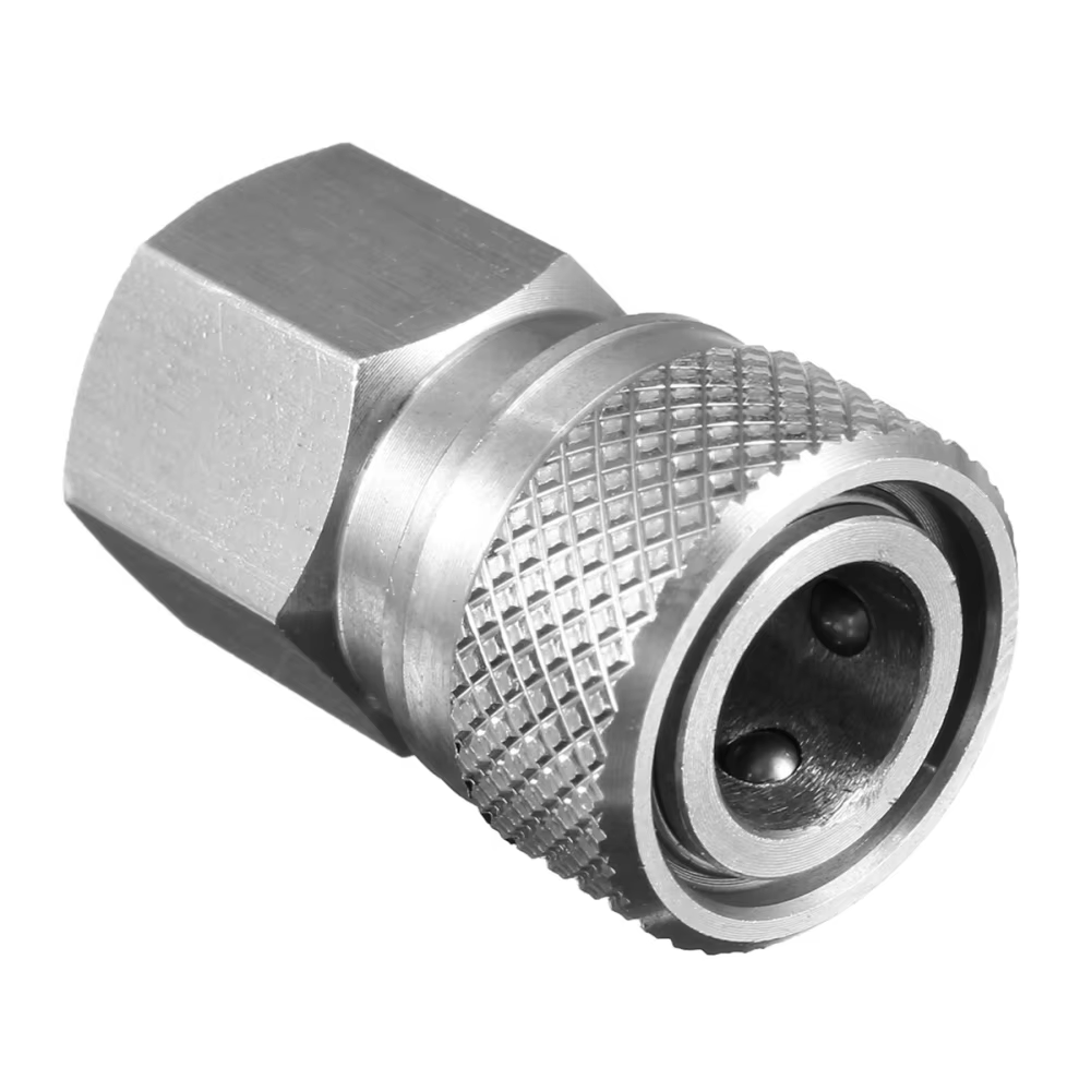 Cheap Price CO2 HPA Compressed Air Fill Adapter Female Quick Disconnector 1/8 NPT factory