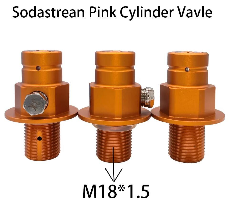 Soda CO2 Stream Pin Valve M18*1.5 Duo Terra Art Sparkling Water Maker Sodastream Adapter details