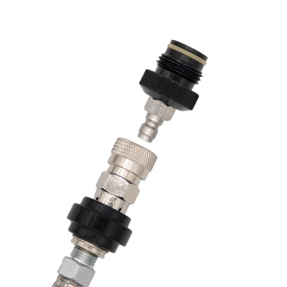 PU O-Ring Deluxe Remote Line for Paintball High Pressure Air (HPA) / CO2 Tanks (Universal Fit for All Paintball Markers) details