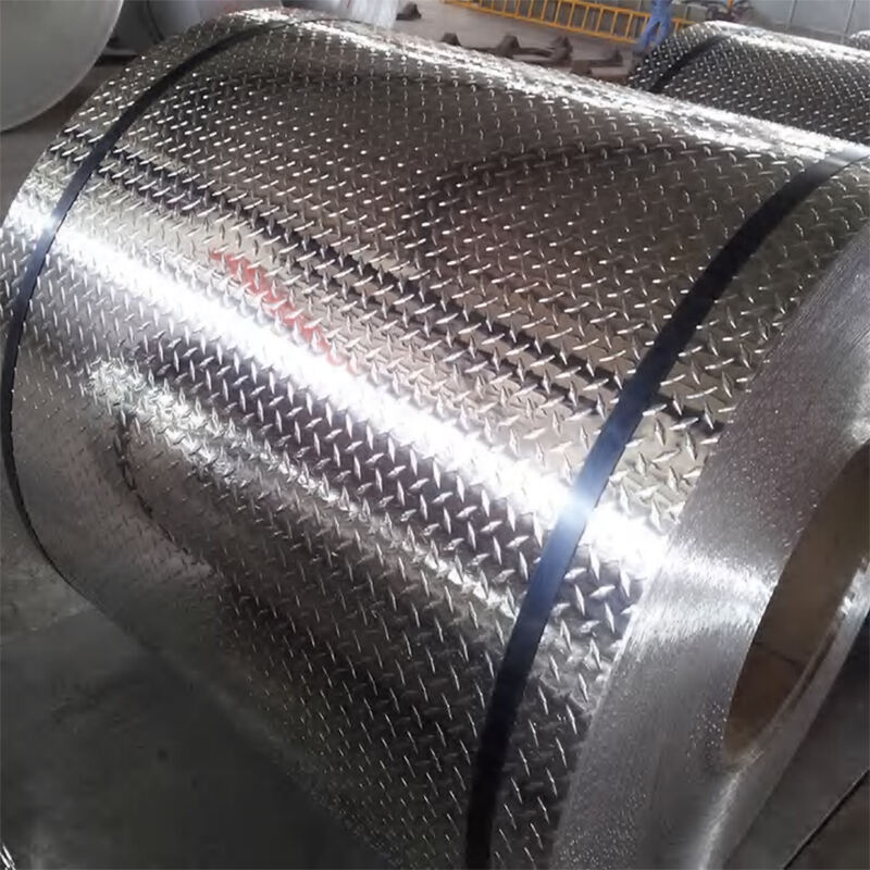 Aluminum Checkered Coil