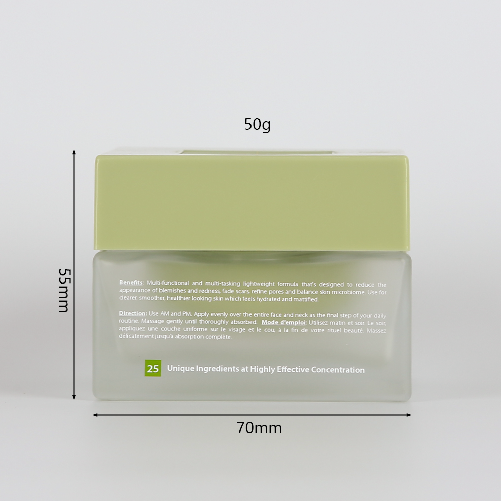 Face cream jar customization services will be tailored to your branding requirements. 