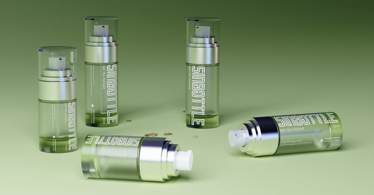 Functional Cosmetic Containers for Travel Convenience