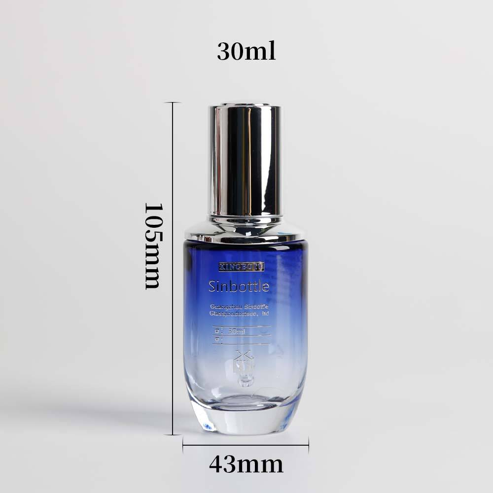 Brilliance Design of Luxury Skincare Glass Bottles