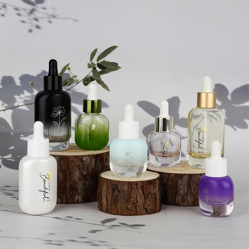 Producent Sinbottle Dostosowany Butelka Kropelnicza Oleju Ewentualnego 15-50Ml Butelki Kosmetyczne Projekt Fancy Butelka Attar W hurtowej sprzedaży