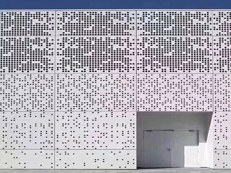  Exterior Aluminum Perforated Panel | Outdoor Weatherproof Panel