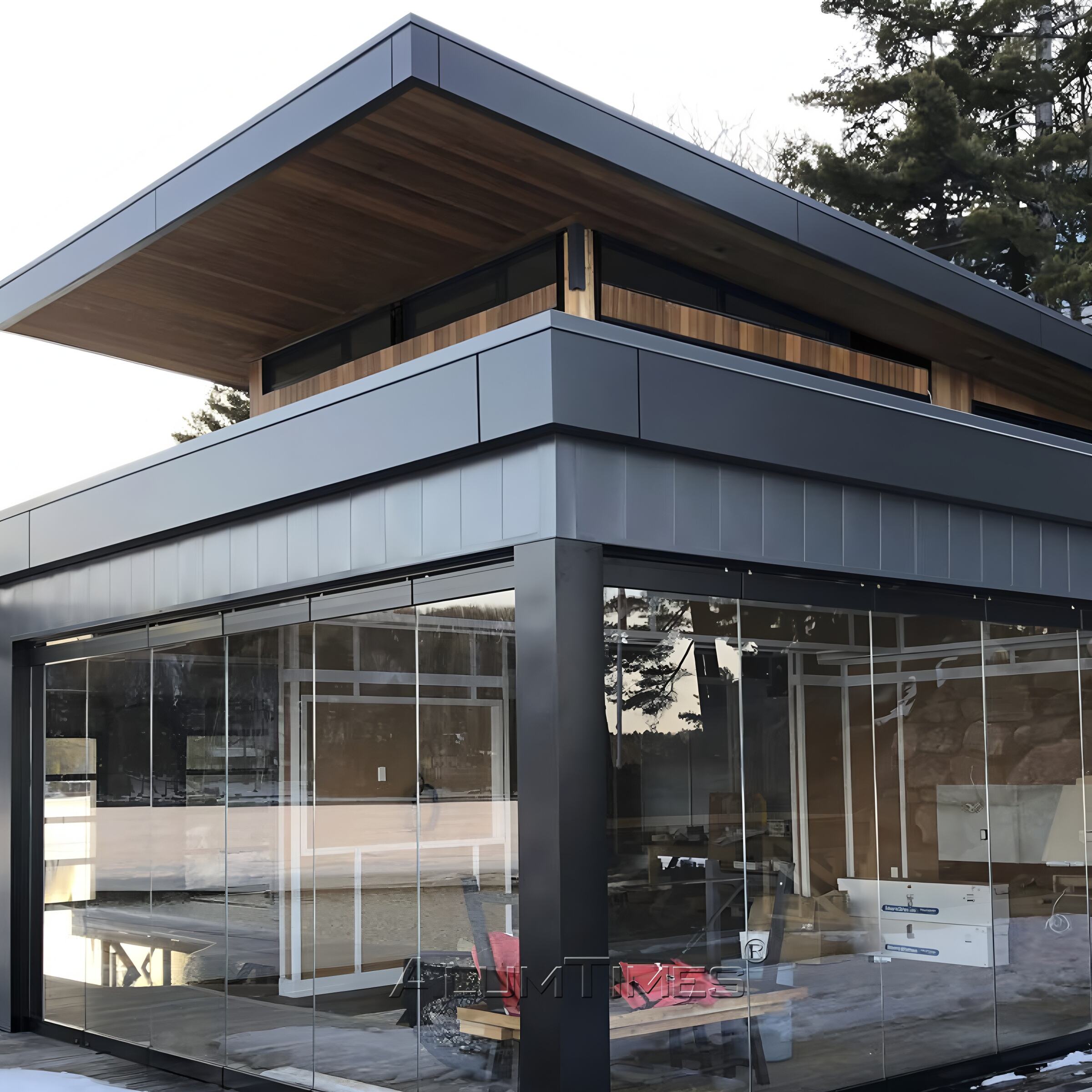 Bothside Color Aluminum Composite Panel Fireproof Outdoor ACP Sheet