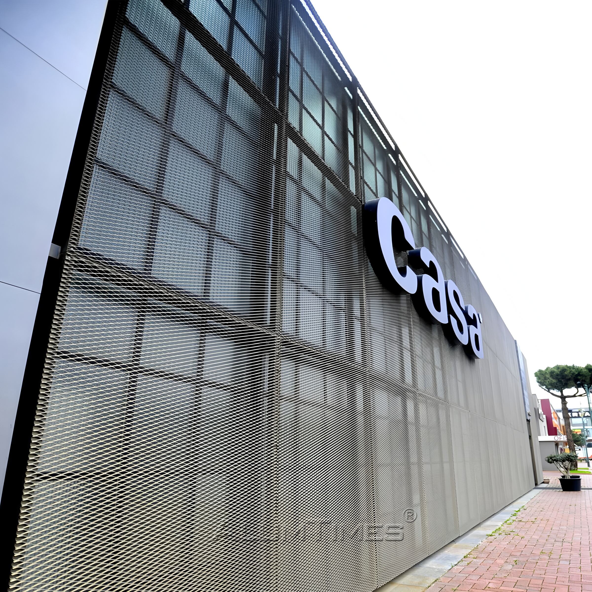 Aluminium Meshed Cladding Panels for Exterior Wall & Ceiling Siding