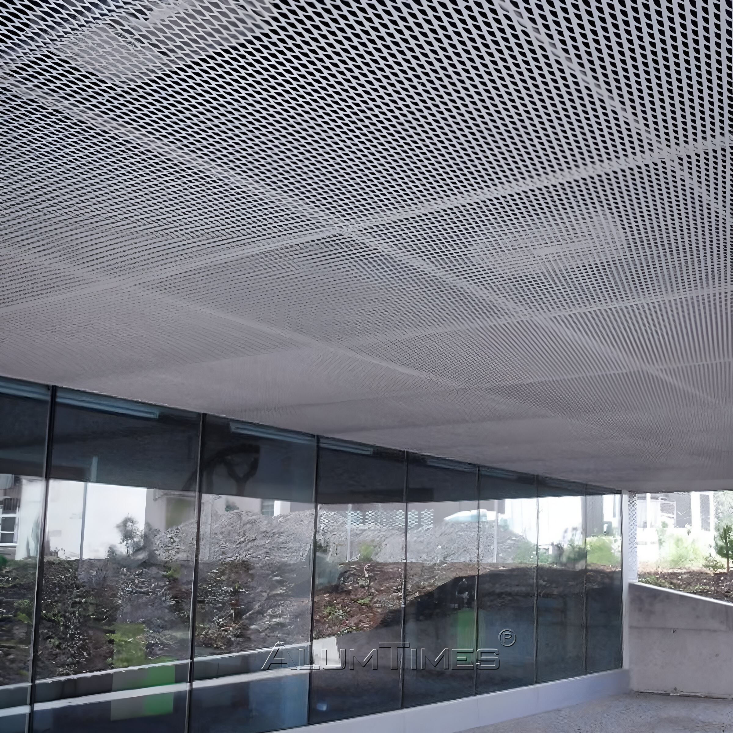 Aluminum Fence Mesh Panel | Industrial-Grade, PVDF-Coated, ISO 9001 ...