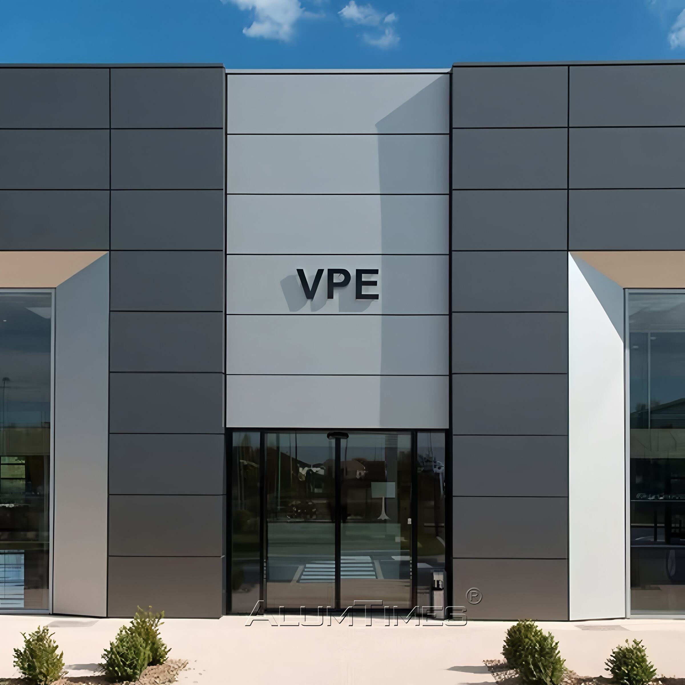 Modern Custom Aluminum Solid Panels for Curtain Wall & Exterior Cladding