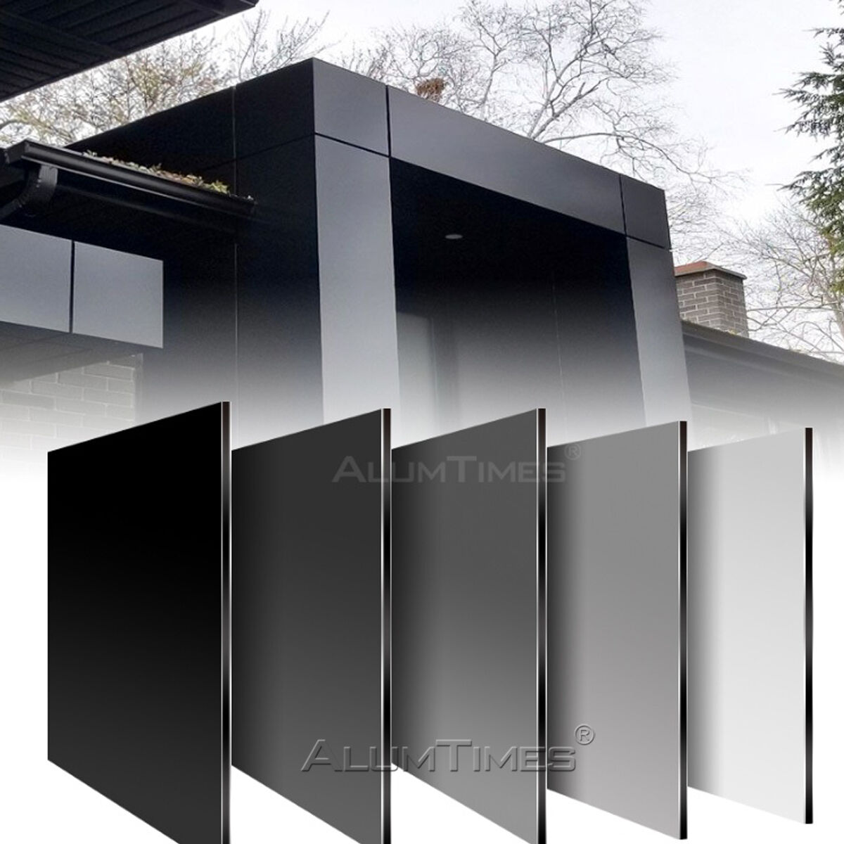 PVDF Coated Aluminum Composite Panel  Waterproof Outdoor 