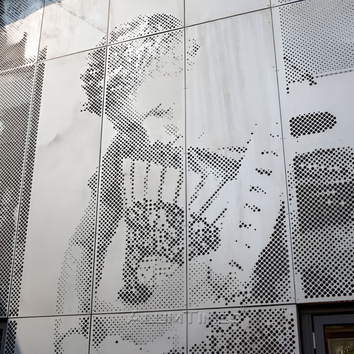 Zewnętrzny perforowany panel aluminiowy do obudowy fasady | AA3003H24 ...