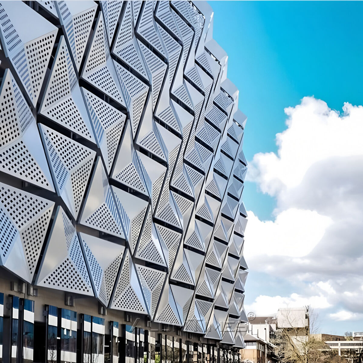 Alumtimes PVDF Coated Exterior 3D Wall Panels