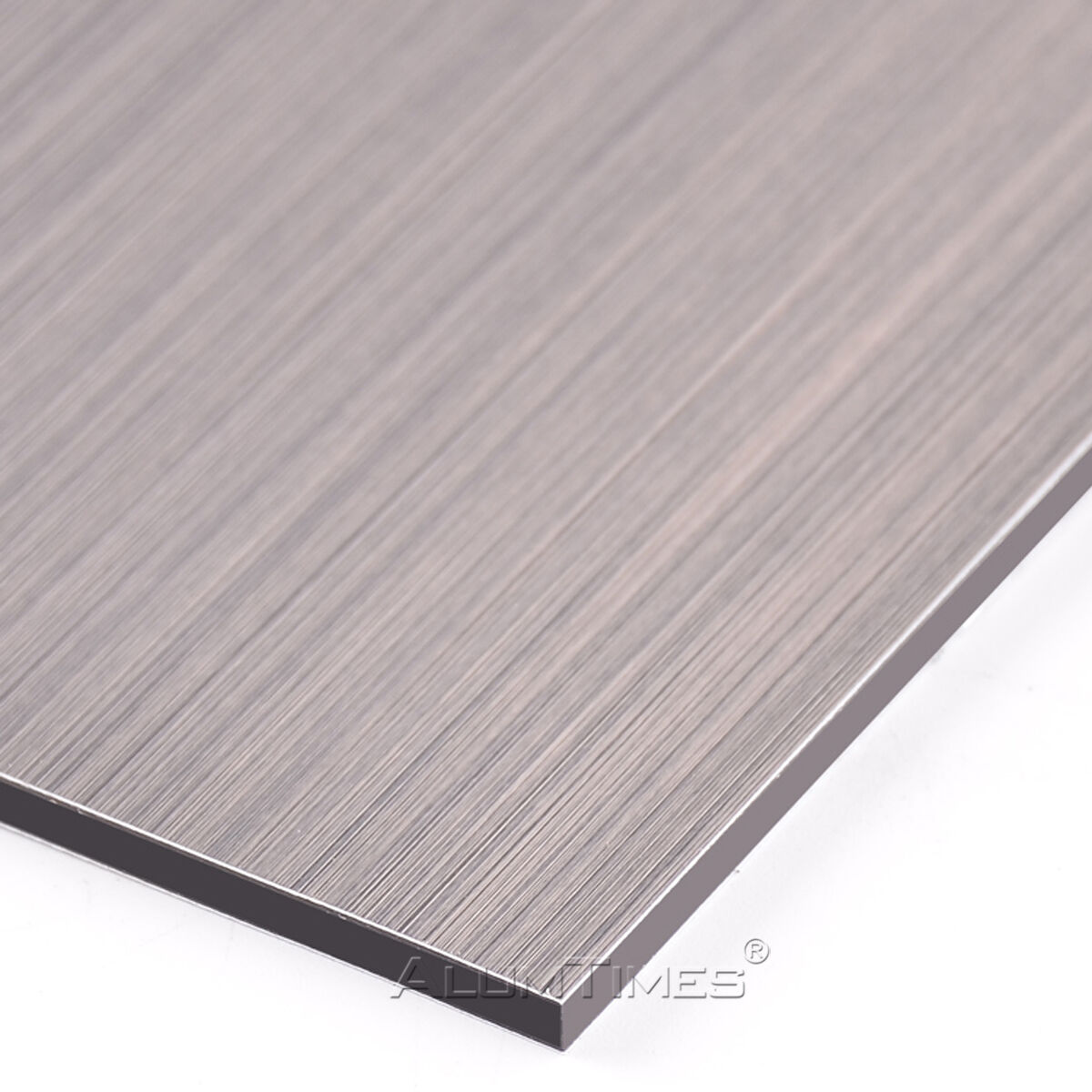 Modern Fireproof Aluminium Composite Panel (ACP ACM) Brushed Face 