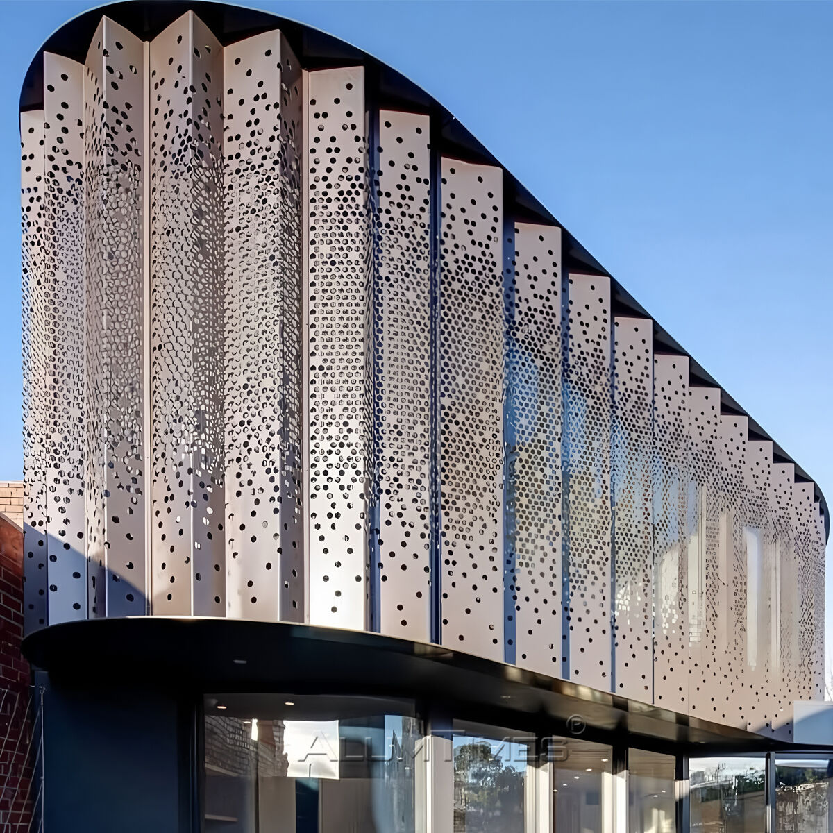 Modern Waterproof & Fireproof Aluminum perforated decorative panel