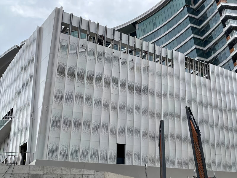 Aluminum Curtain Wall | Industrial Style Outer Wall Panel