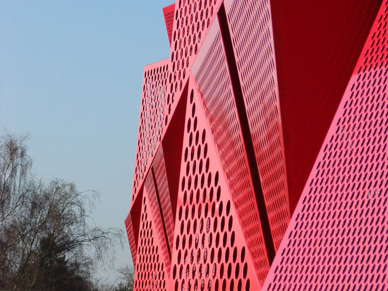 Ventilated Building Facade | Perforated Exterior Wall Design
