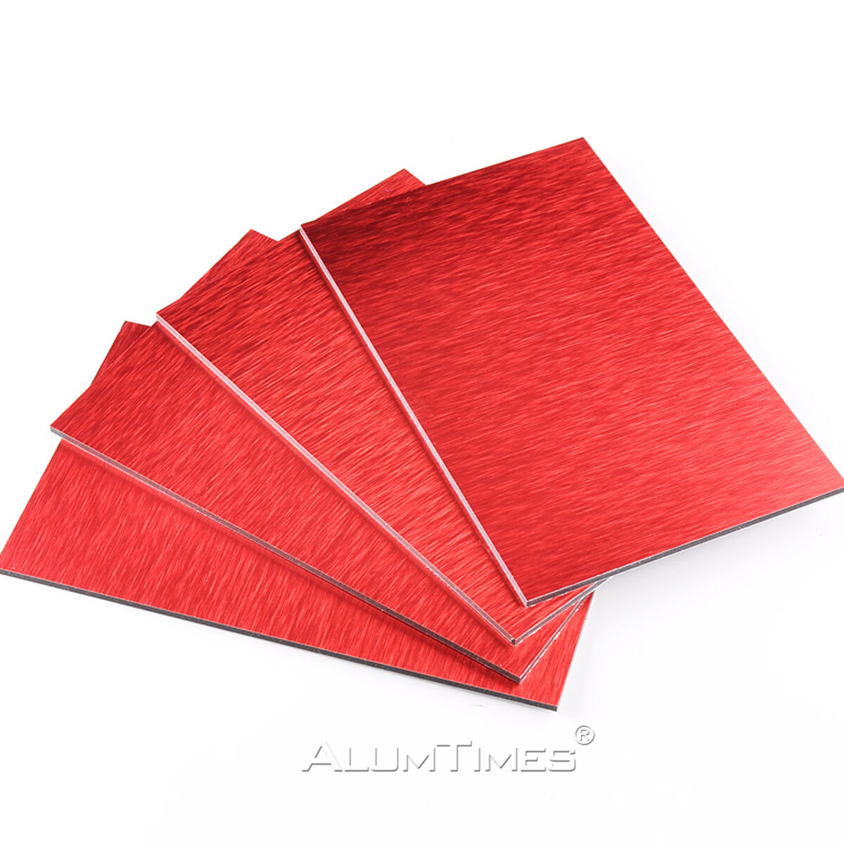 2mm Brush ACP Sheets Cladding Fireproof Outdoor Wall 