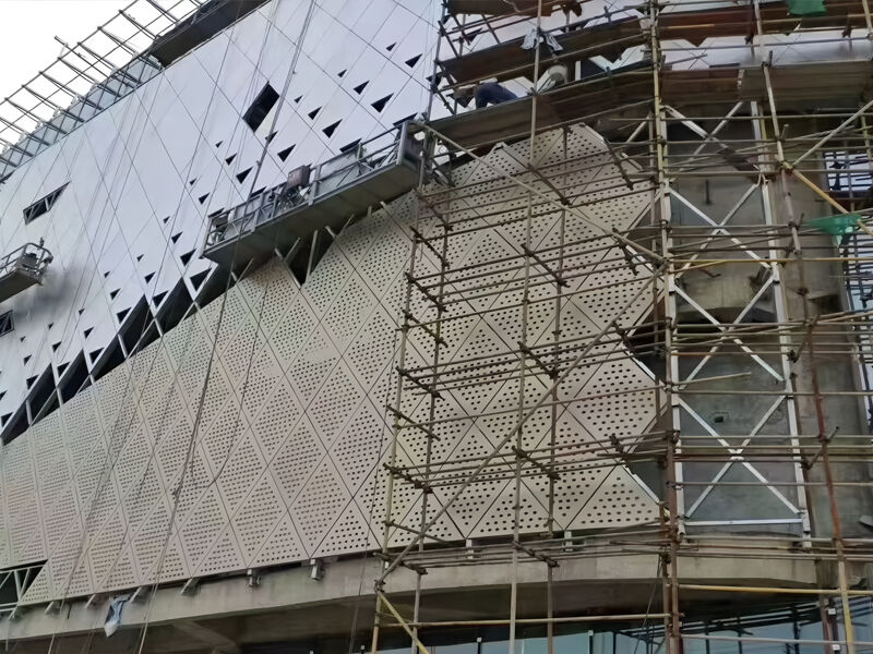 Dinding Tirai Aluminium | Fasad Bangunan Pengurang Kebisingan