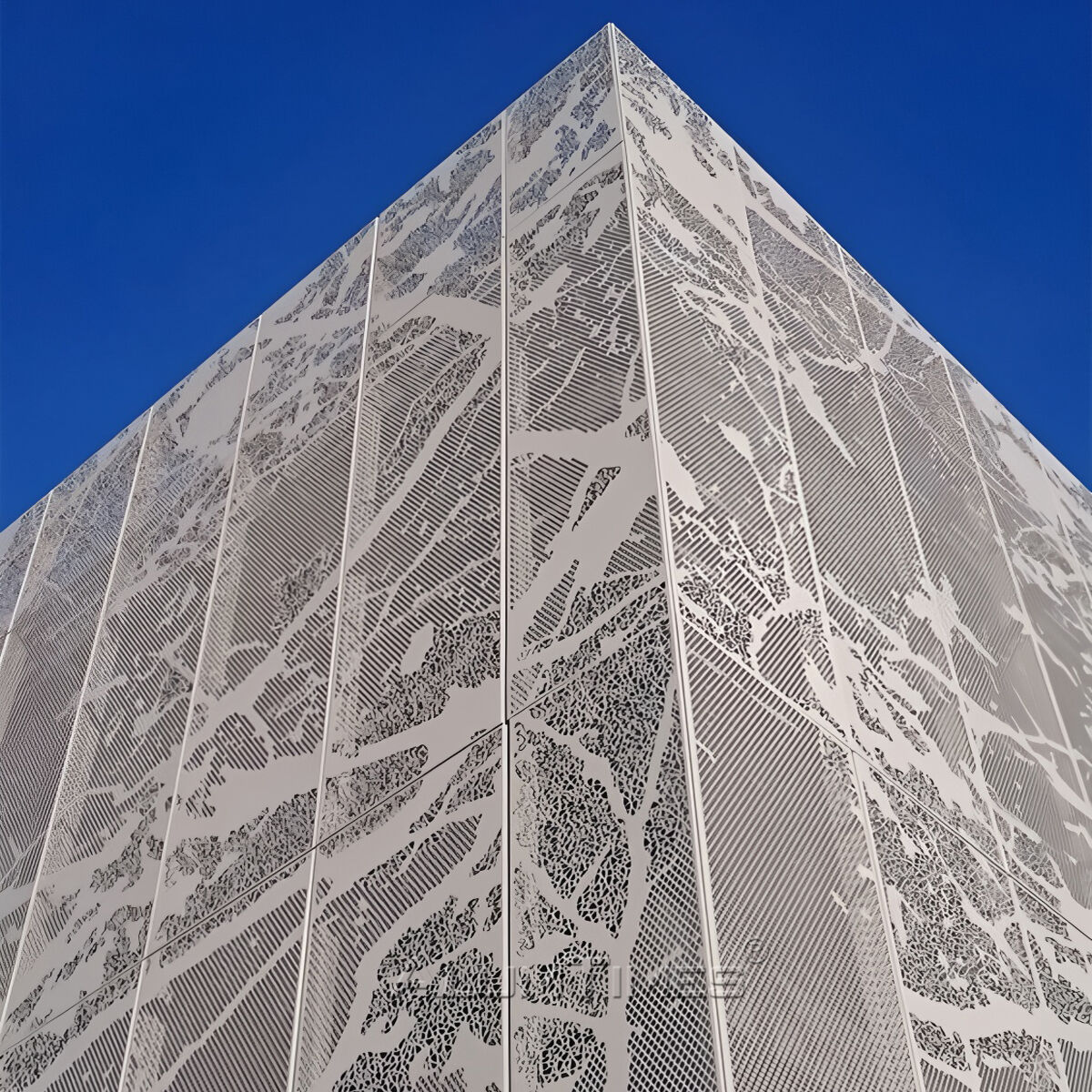  Outdoor Perforated Facade Aluminum Cladding Decorative Panel 