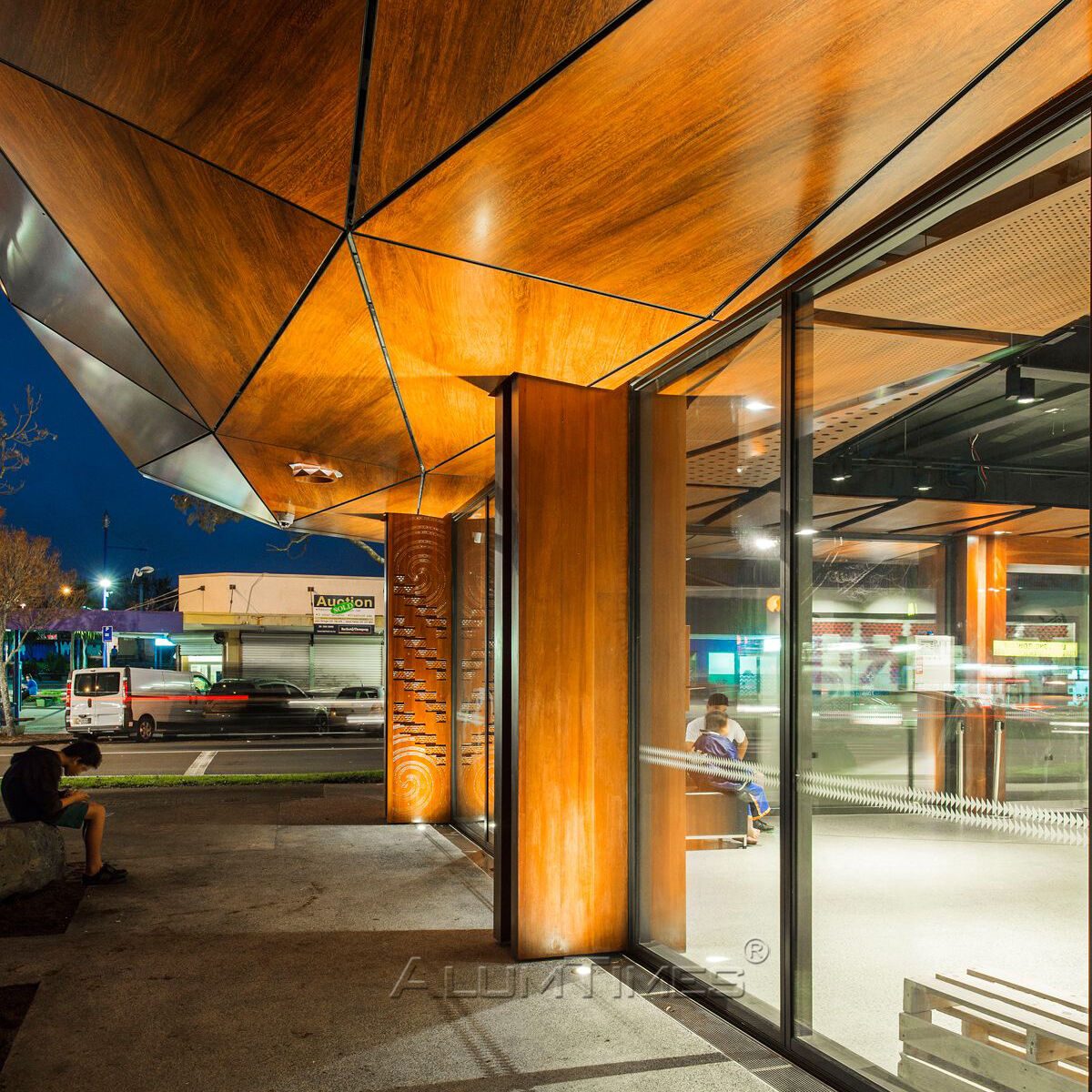 Eco-Friendly Wood & Stone Grain Aluminum Composite Panel (ACP) 