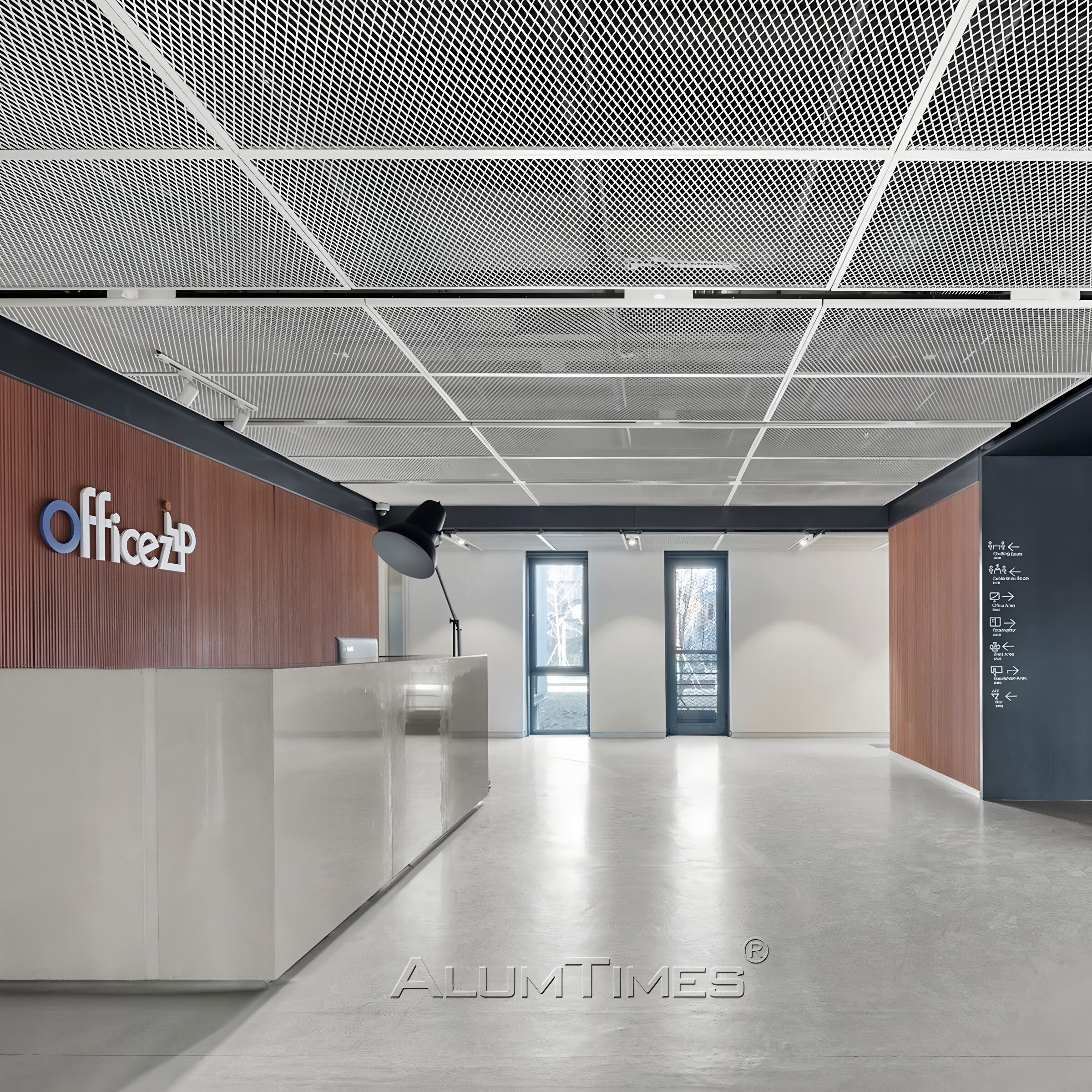  High Quality Customized Modern Design Aluminum fence mesh panel