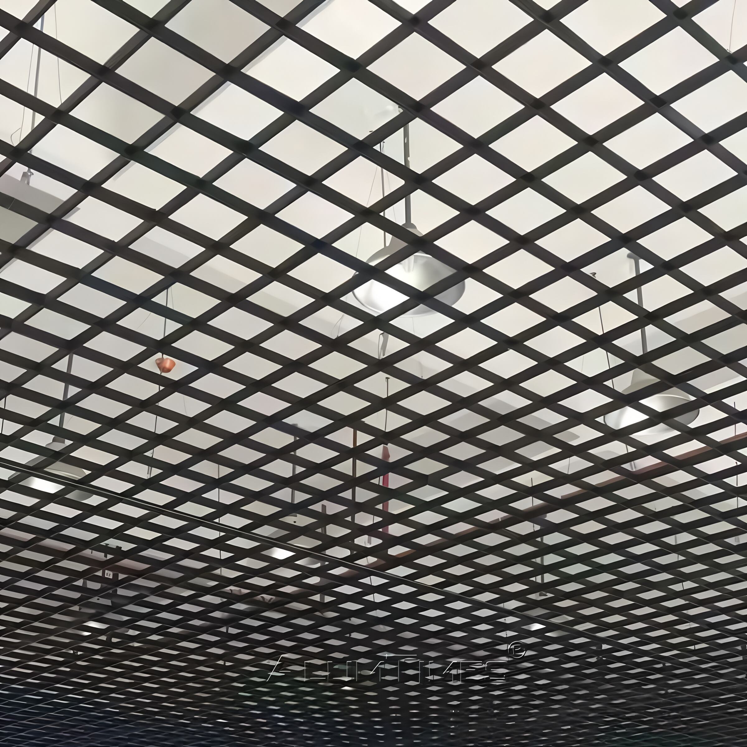 Premium Heat-Insulating Aluminum Grille Ceiling Grid for Shopping Malls