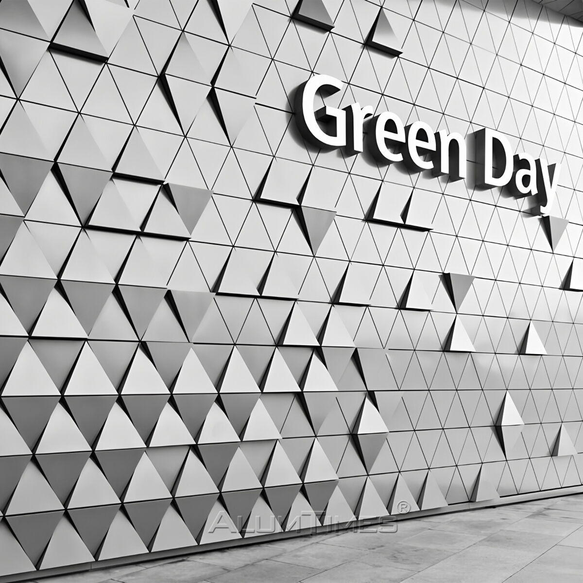 Outdoor Decorative Aluminum Exterior Wall 3D Panel