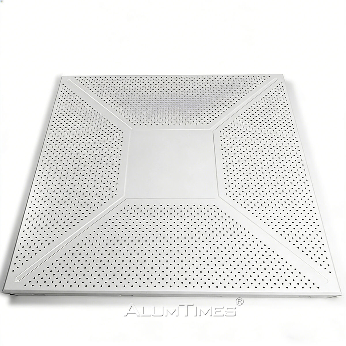Heat Resistant 600x600 Perforated Aluminum Suspended Ceiling Panel