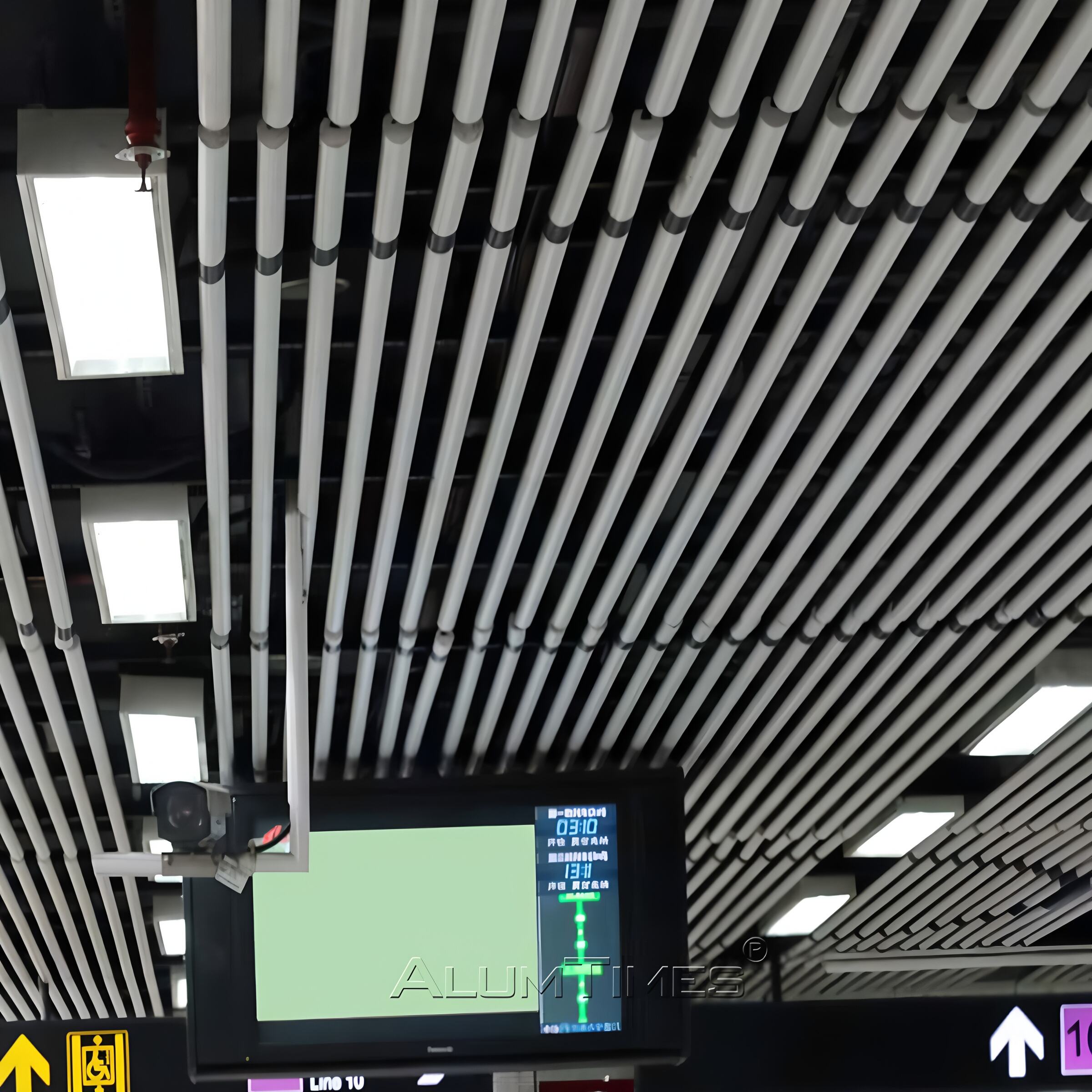 Custom Round Ceiling Lightweight Fireproof Ceiling Panel 