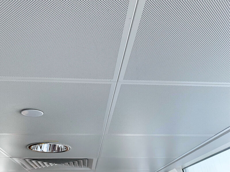 Soffitto in metallo alluminio resistente | Soffitto in metallo a lunga durata