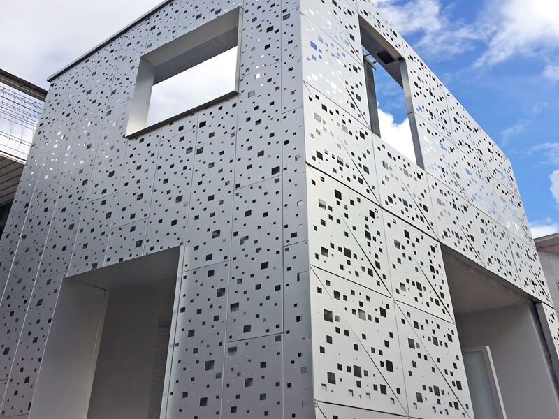  Aluminum Facade | Modern Building Exterior Aluminum Cladding