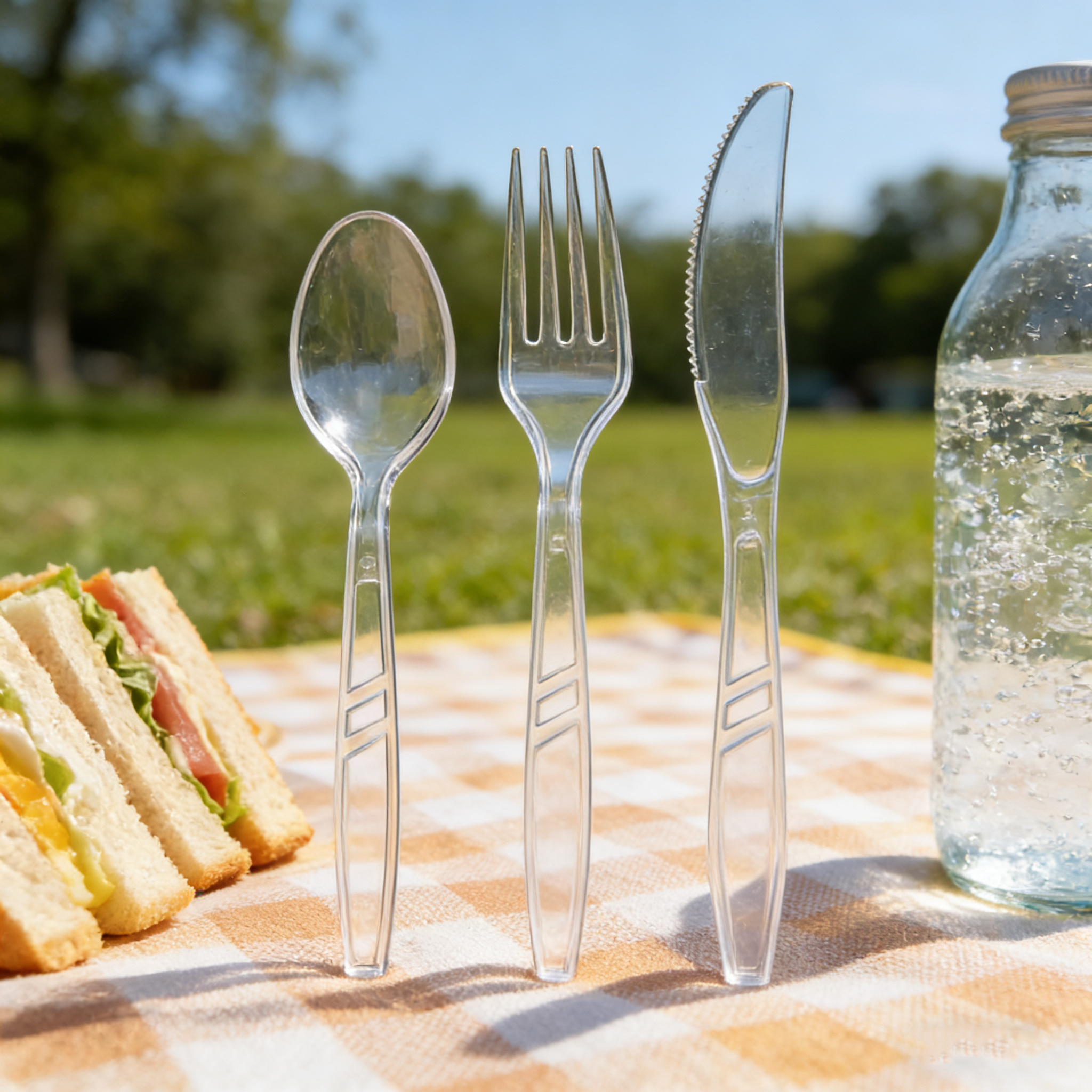 CY357 Disposable knife, fork and spoon