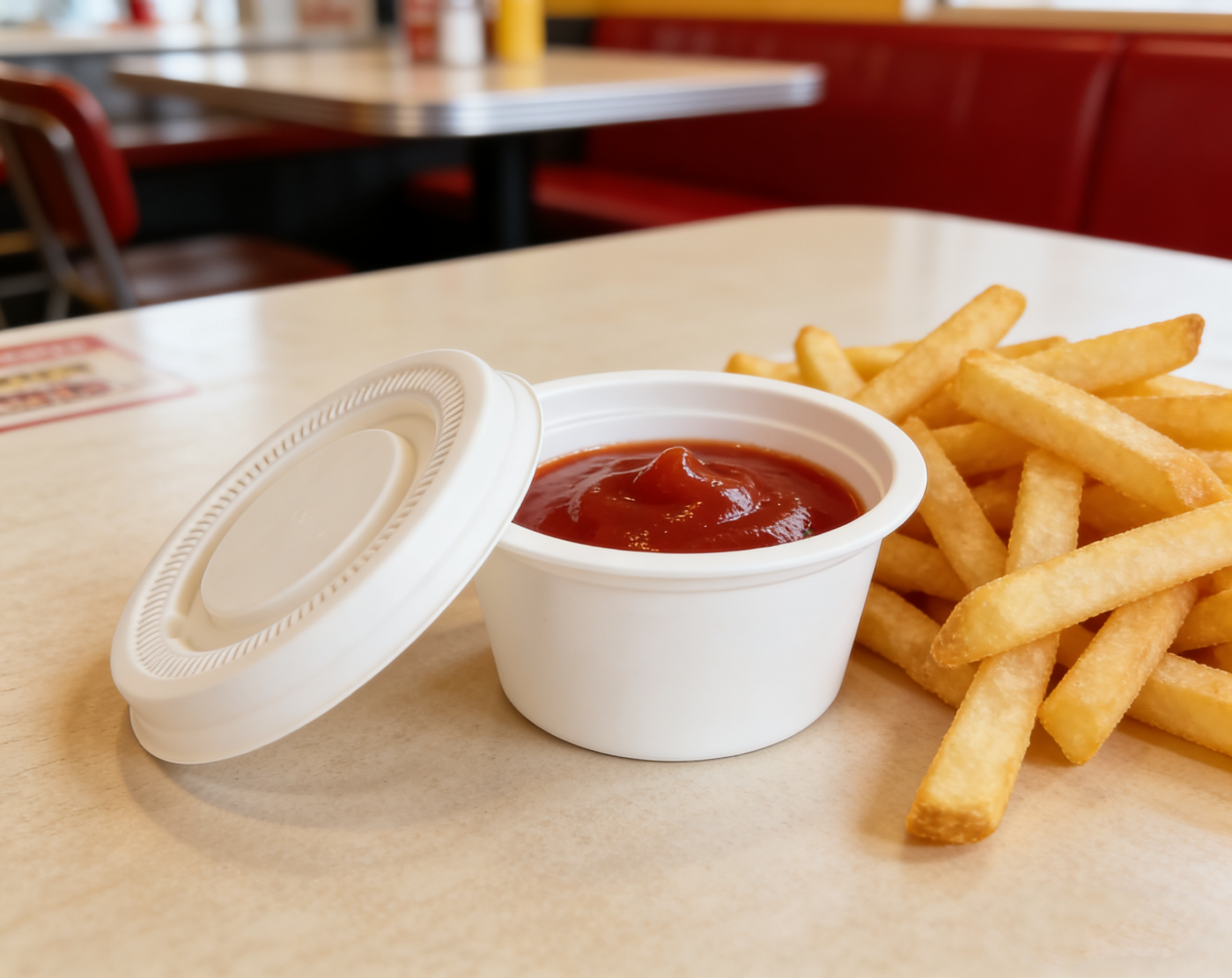 Cornstarch Sauce Cups