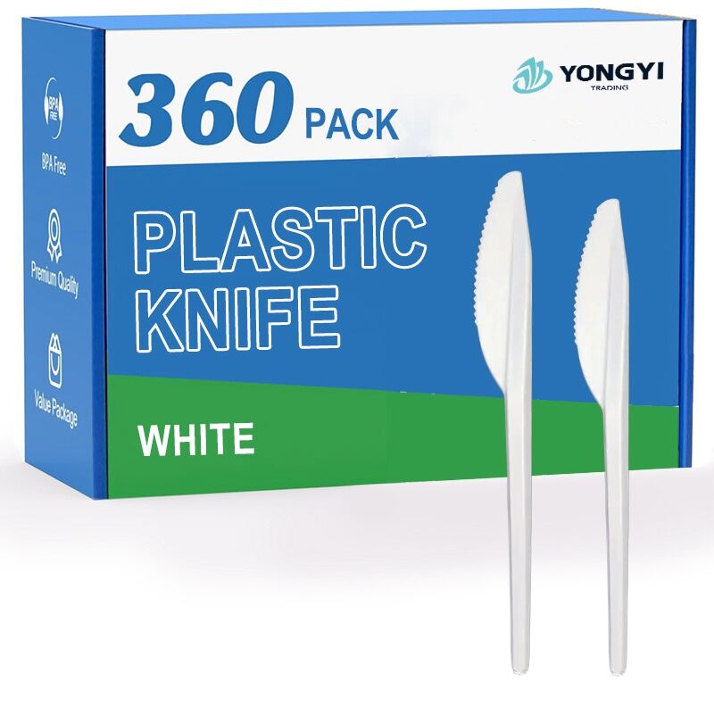 Best-selling disposable PS plastic tableware set (2.2G knife)