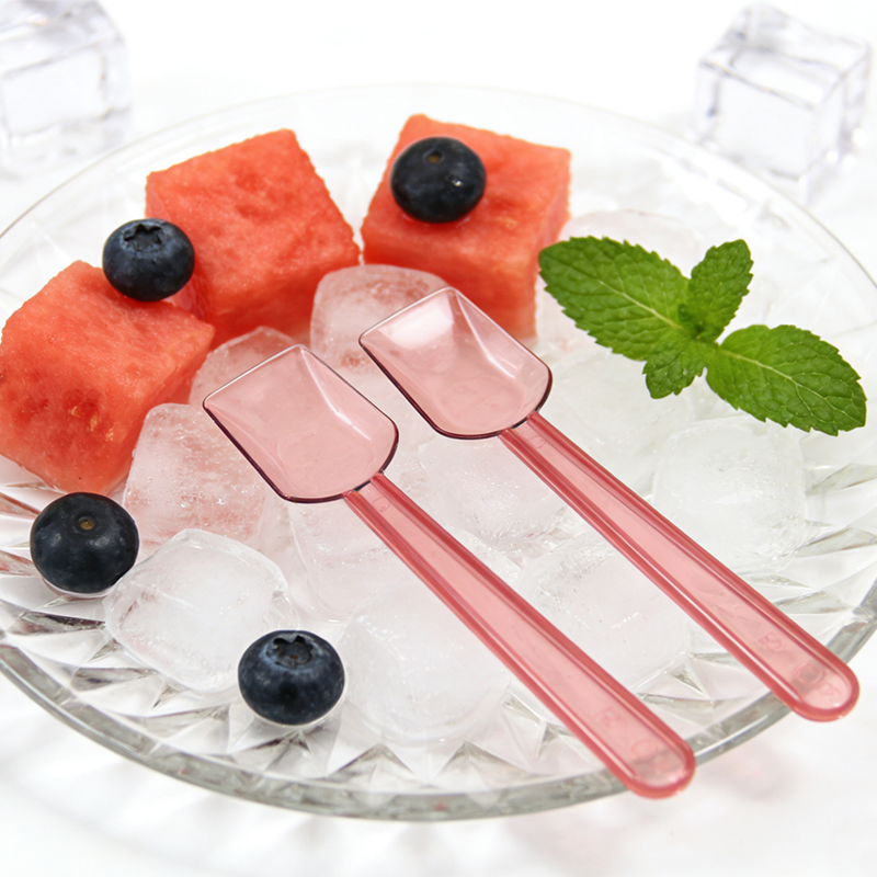 Wholesale Factory Price Individual Packing Colorful Mini Spoon for Ice-cream
