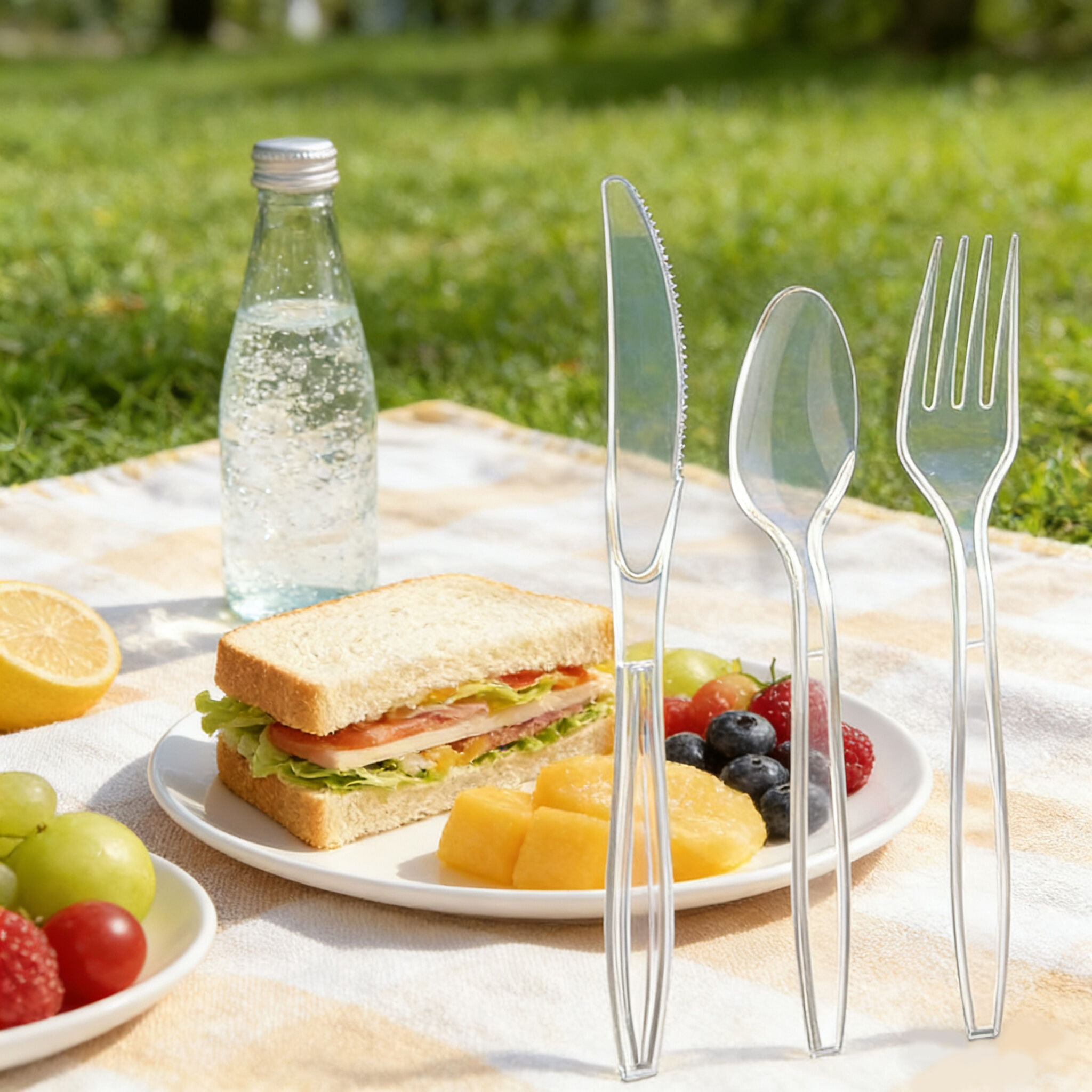 CY343 Disposable knife, fork and spoon