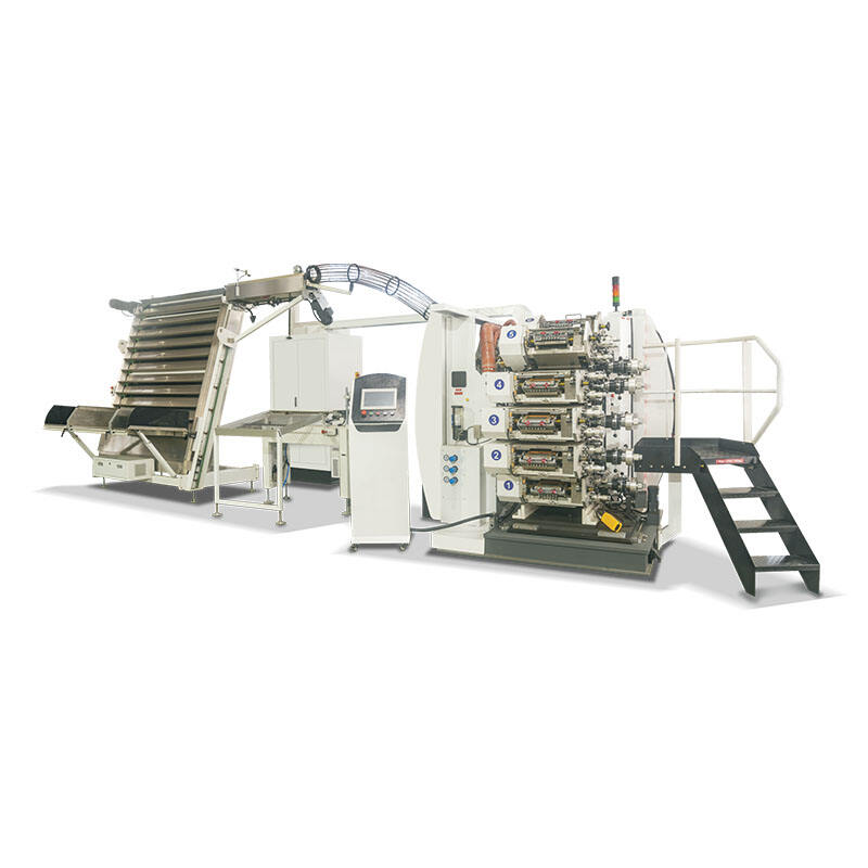 High Speed six color plastic cup printing machine