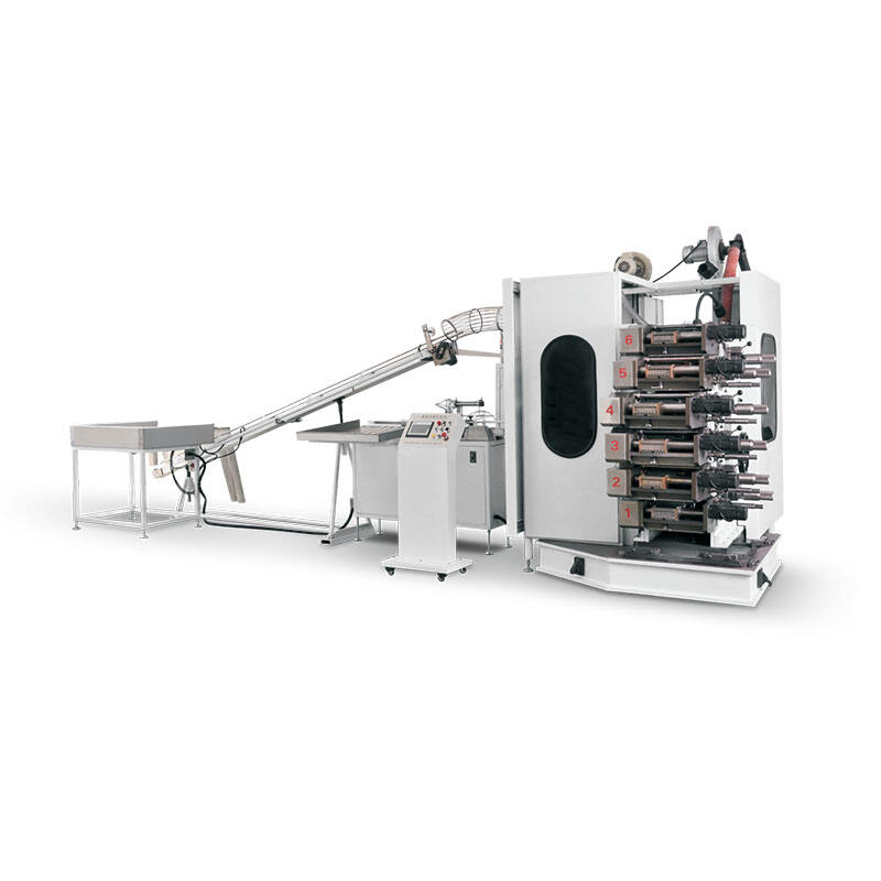 Six color Plastic cup printing Machine