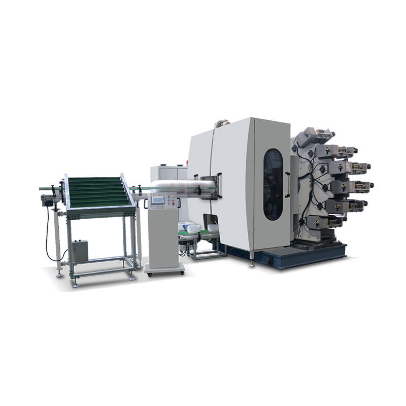 Six color pail printing machine