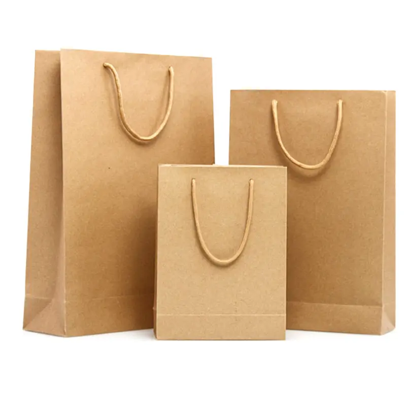 Naše custom papírové tašky – s logem, recyklovatelné pro maloobchod a stravovací služby