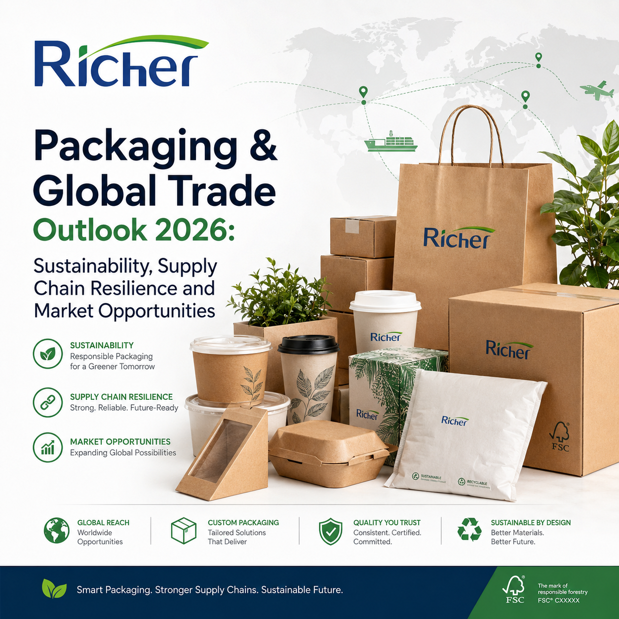 Packaging & Global Trade Outlook 2026: Sustainability, Supply Chain Resilience and Market Opportunities