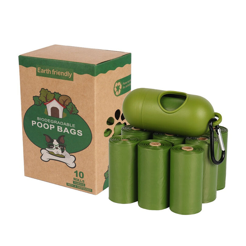 Leak-Proof Scented Unscented Dog Poop Bags – Biodegradable Pet Waste ...