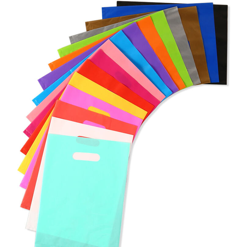 HDPE / LDPE Die-Cut Handle Bags