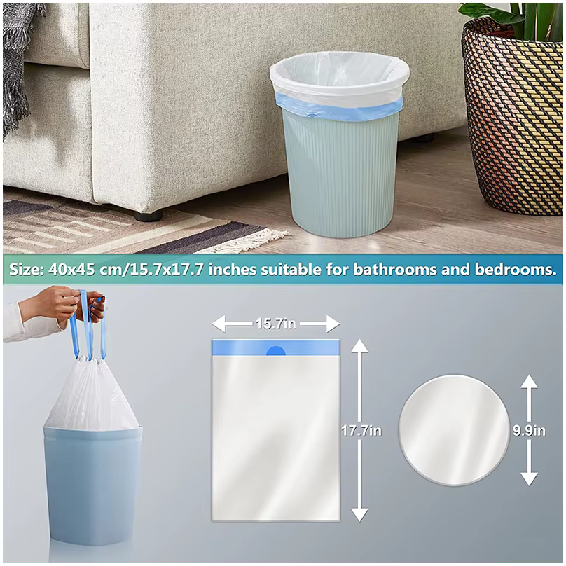 Drawstring Garbage Bag manufacture