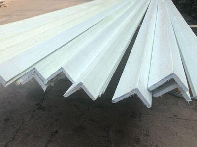 The guide rail is made of fiberglass reinforced plastic, which is corrosion-resistant and lighter