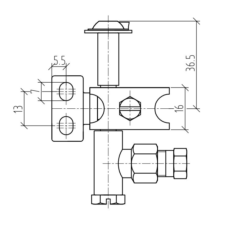 Pilot burner BN2205-2STD
