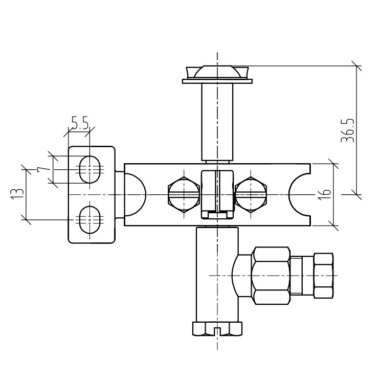 Pilot burner BN2205-3BD